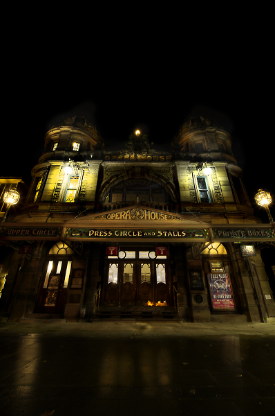 A night outside the Opera!