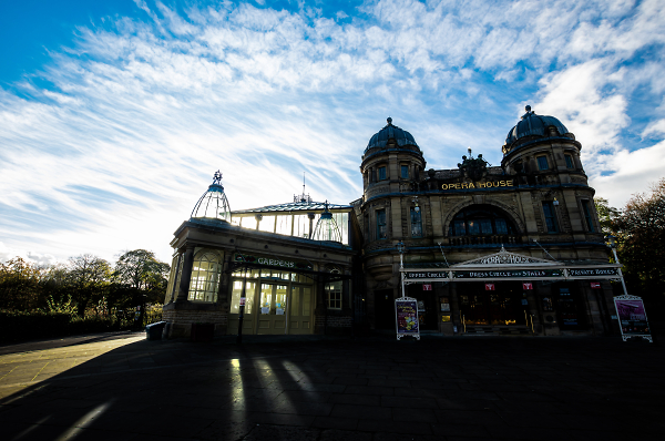 Opera in the evening light