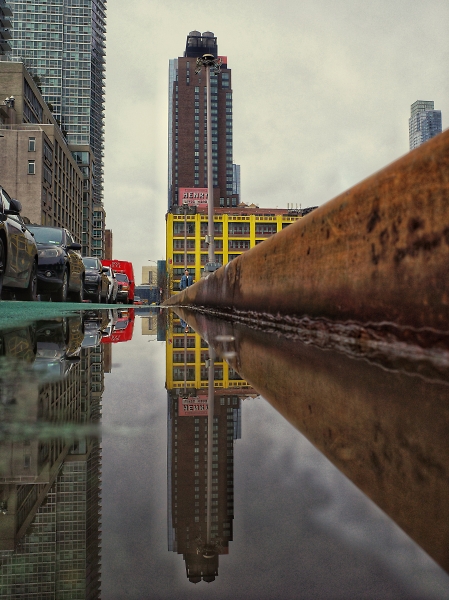 City reflection