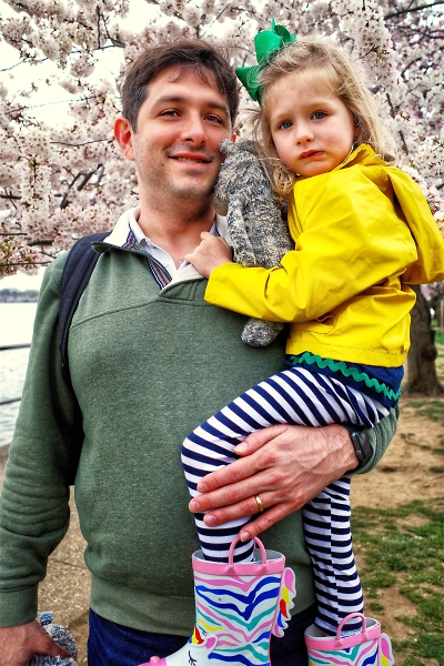 Father and daughter