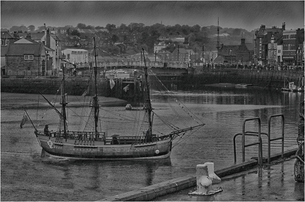 He Arrives at Whitby