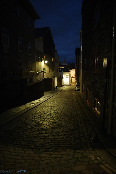Plymouth Barbican back streets.