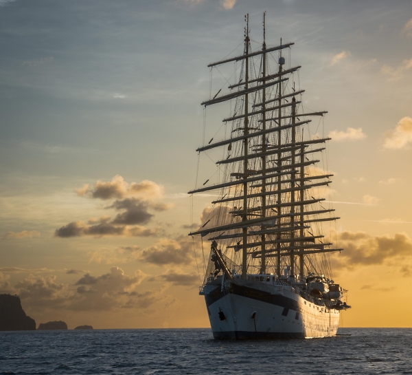 At anchor