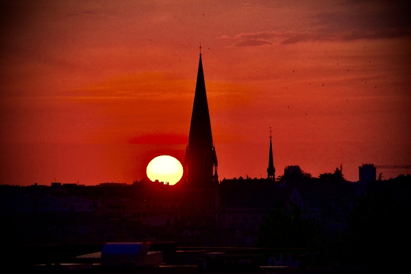 Not quite just another sunset photo.