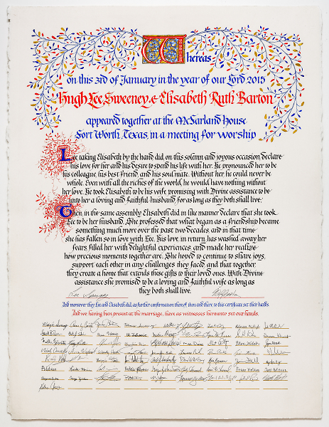 Marriage Document