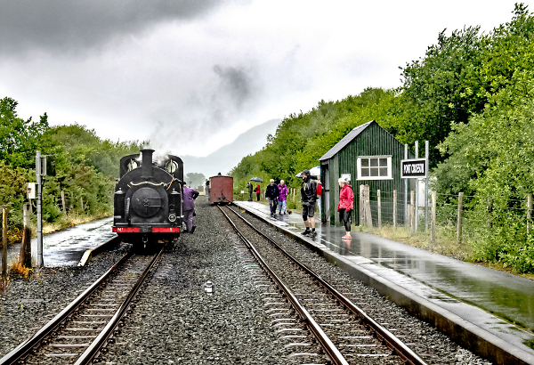 Waiting in the rain