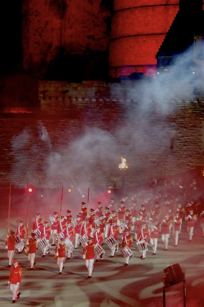 Atmosphere  at the Tattoo 24th August