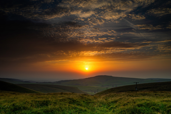 A setting in the west