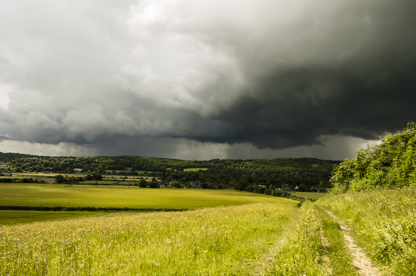Approaching storm,