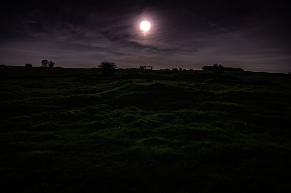 Moonlight over Magpie Mine