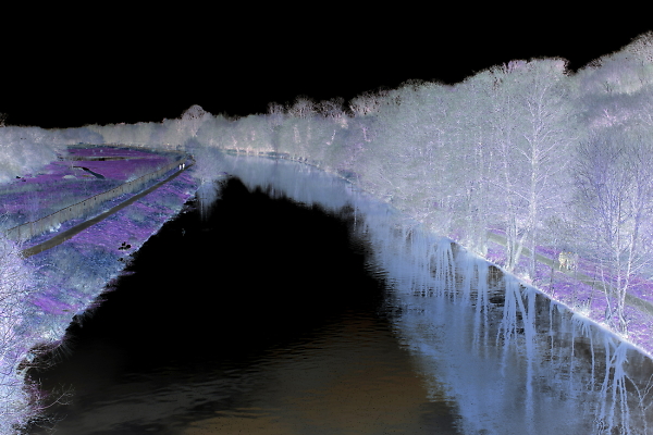 River Weaver from Hartford 'Blue Bridge'