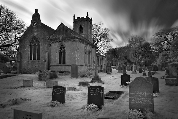 Thorpe Salvin church Infra-Red