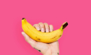 Banana in hand border=