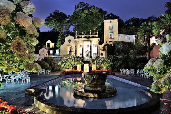 Portmeirion by night