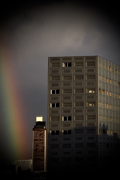 Earth's last rainbow.