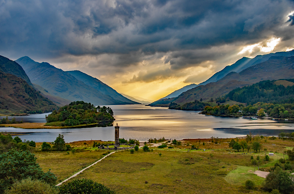 Loch Sheil from the Genfinnan Viaduct