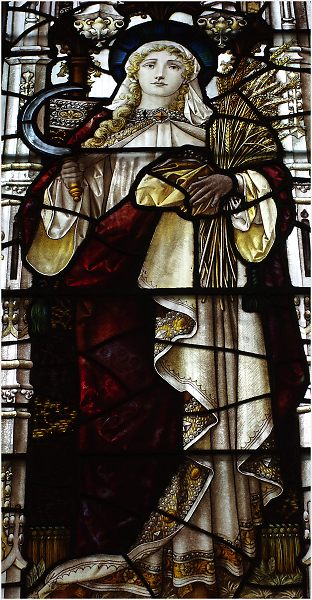 Window in Tewkesbury Cathedral