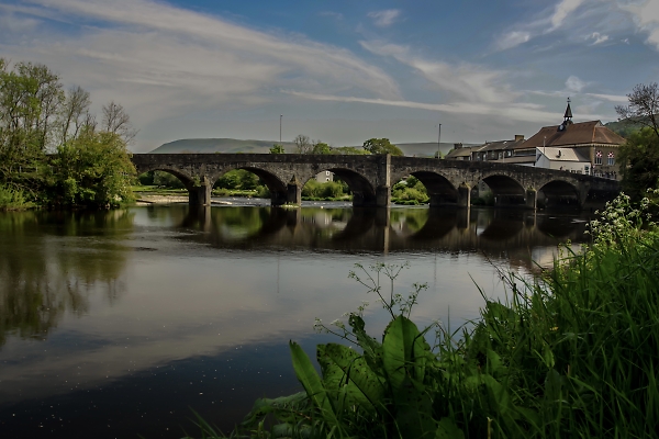 River Wye Builth Wells