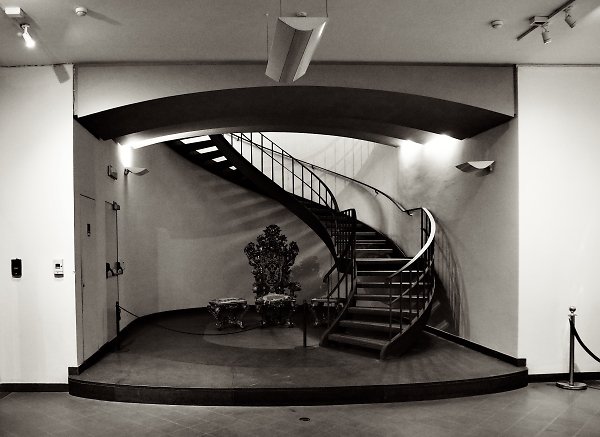 Just a stair (in) case.