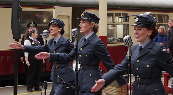 The Bluebird Belles at Bury Bolton Street Station