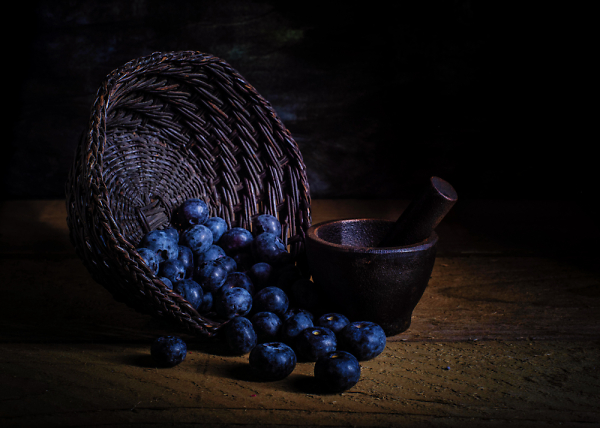 Blueberries.