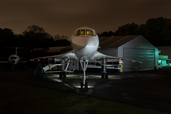 Concorde-night shoot