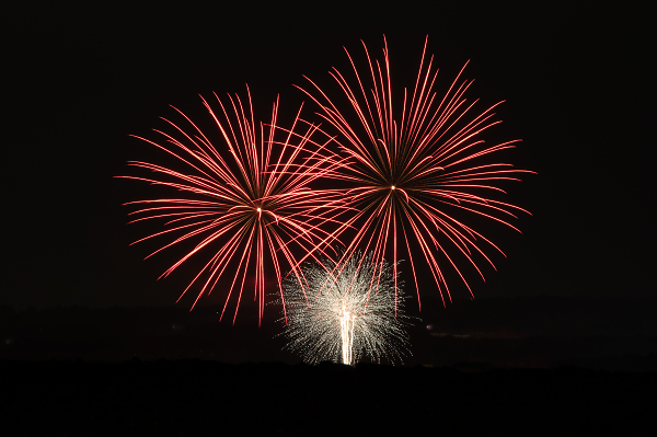 Newport Pagnell Fireworks.
