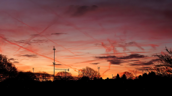 A spectacular dawn