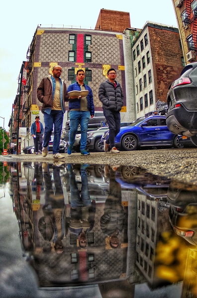 Reflection on water