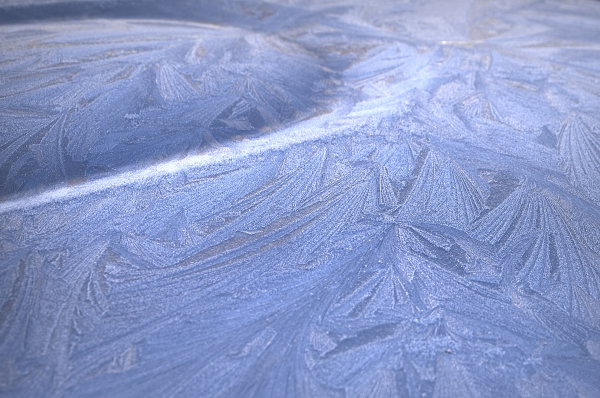 Patterns in the frost