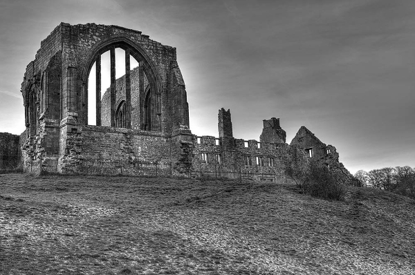 The light behind Egglestone Abbey