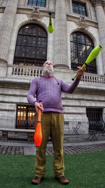 Man Juggling