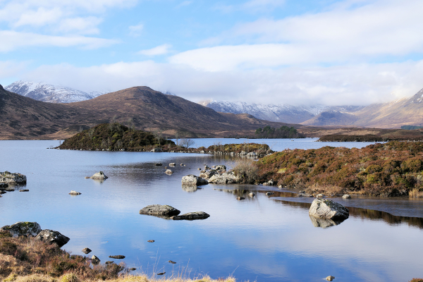 Stob Ghabhar Group from Lochan na h'Achlaise near Glencoe
