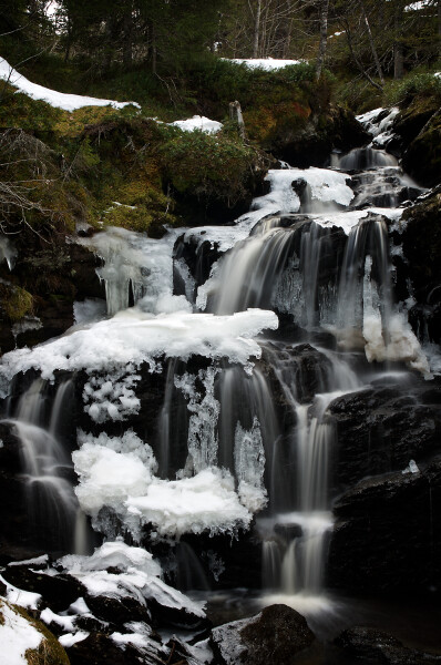 Frozen Waterfall