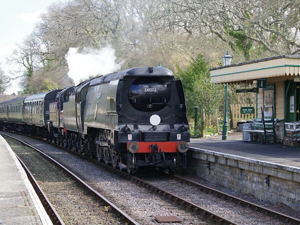 257 Squadron Steam train