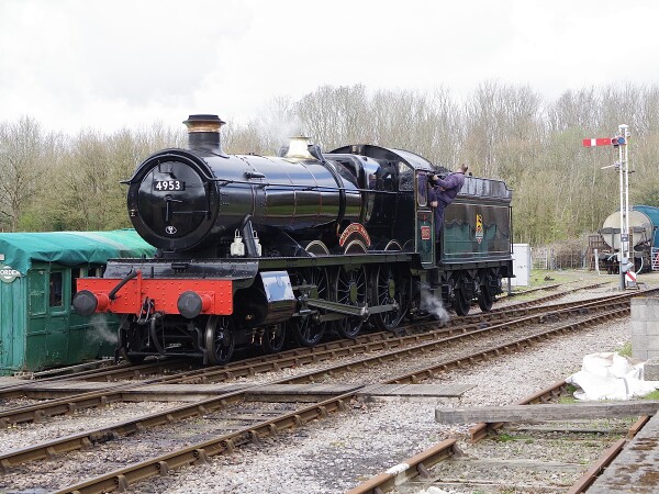 Pitchford Hall steam train