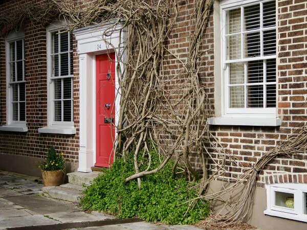 The red door