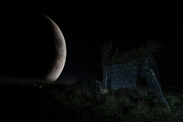 If the moon was a little bit closer!