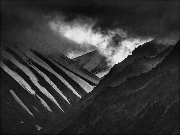 Last Light on Guadari Pass