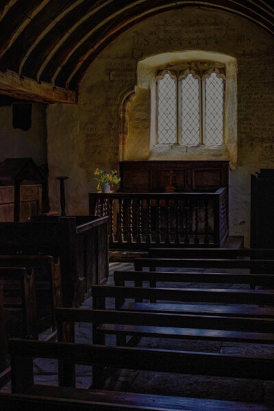 Llangelynnin Old Church ,Foothills of Carneddau Conwy 
