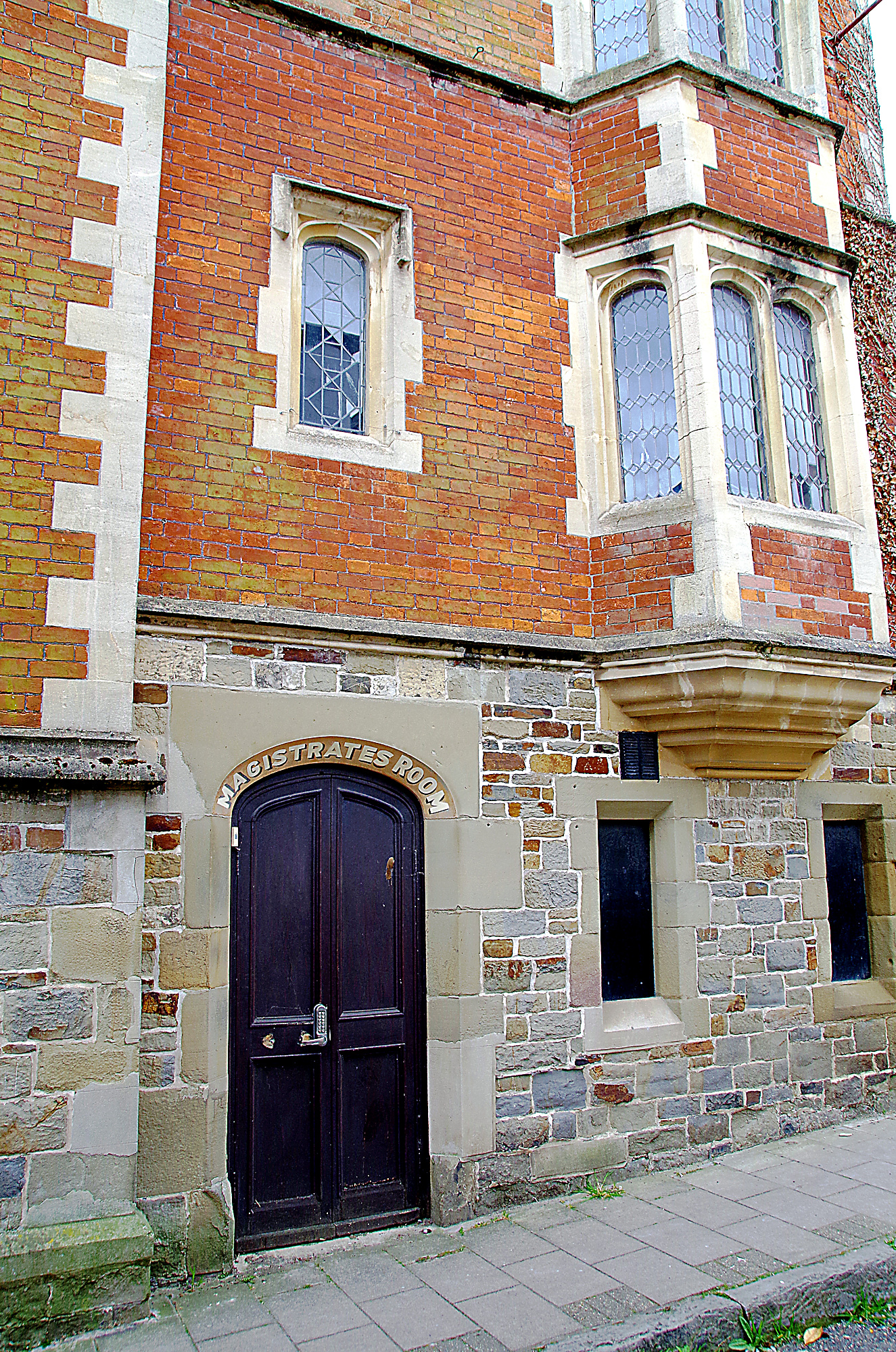 Tradesman's entrance !