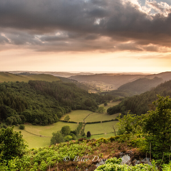 Melindwr Valley towards Aberystwyth
