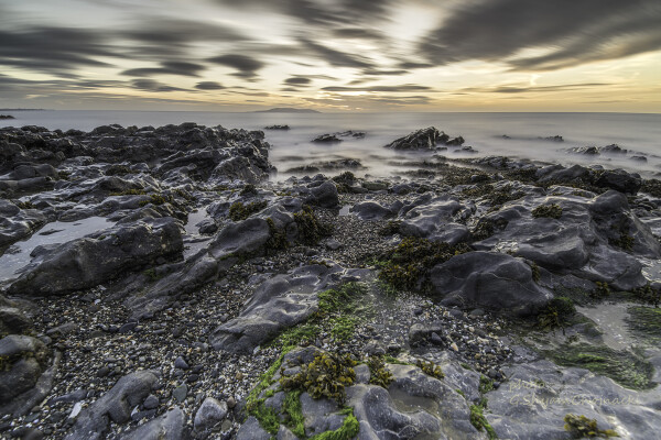 Portmarnock, Rocks on the Irish Sea