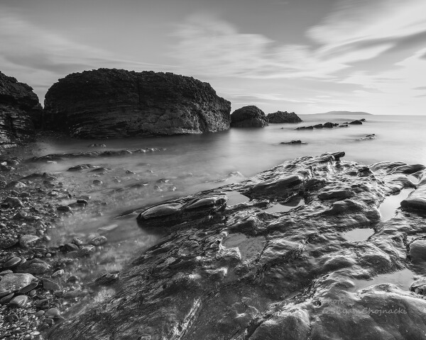 The Rocks B&W