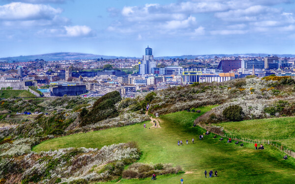 Jennycliffe, Plymouth. UK.