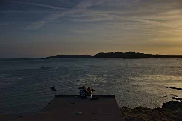 Awaiting the Sunset.
