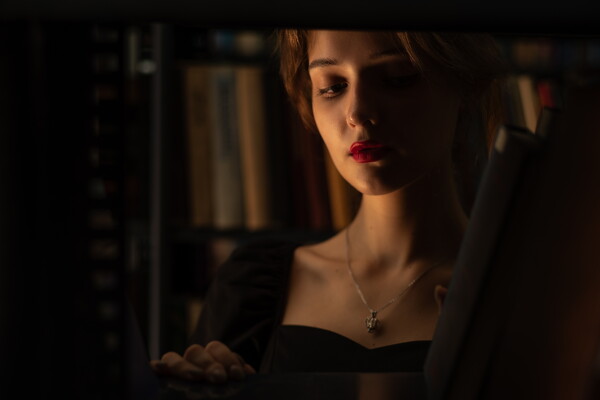 IN THE LIBRARY