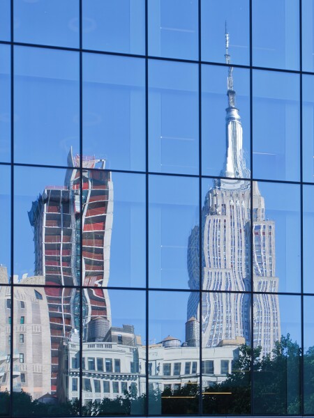 Reflections in Blue