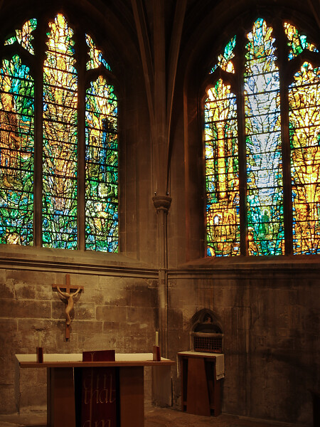 Stained Glass Windows Tewkesbury Abbey