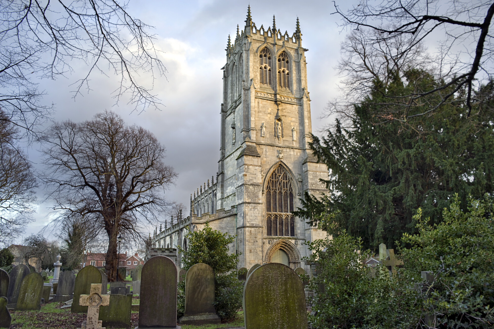 Tickhill Church in Colour